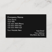 Cartes de visite immobiliers (Dos)