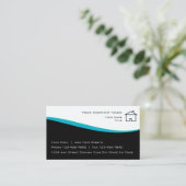 Cartes de visite immobiliers (Debout devant)