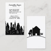 Cartes de visite immobiliers (Devant / Derrière)