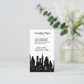 Cartes de visite immobiliers (Debout devant)