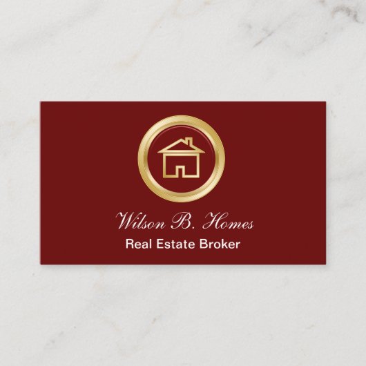 Cartes de visite immobiliers (Devant)