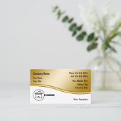 Cartes de visite immobiliers (Debout devant)