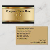 Cartes de visite immobiliers classiques (Devant / Derrière)