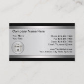 Cartes de visite immobiliers classiques (Devant)