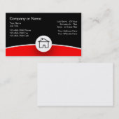 Cartes de visite immobiliers uniques (Devant / Derrière)