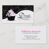 Cartes de visite impertinents de petit gâteau (Devant / Derrière)