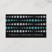 Cartes de visite impertinents de salon (Dos)