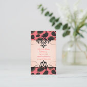 cartes de visite imprimés Cheetah (Debout devant)