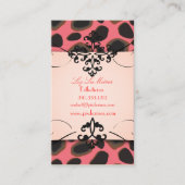 cartes de visite imprimés Cheetah (Devant)