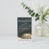 Cartes de visite indestructibles de 7 fois (Debout devant)