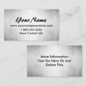 Cartes de visite indestructibles de sembler en (Devant / Derrière)