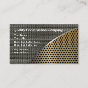 Cartes de visite industrielles