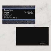 Cartes de visite industriels (Devant / Derrière)