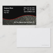 Cartes de visite industriels (Devant / Derrière)