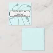 Cartes de visite infirmiers professionnels Médical (Devant / Derrière)