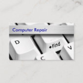 Cartes de visite informatiques (Devant)