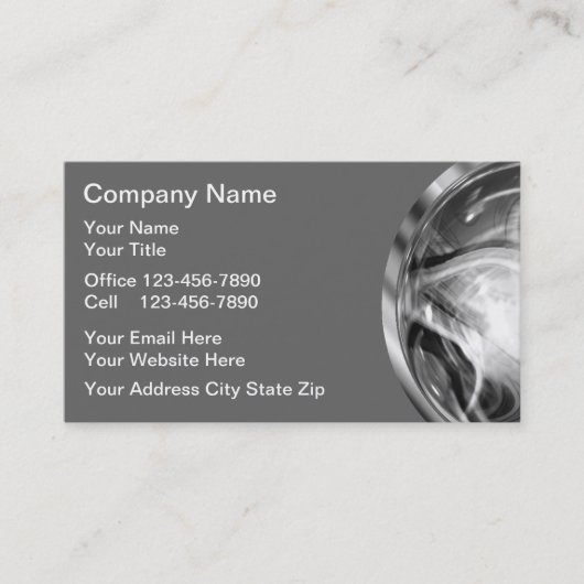 Cartes de visite informatiques (Devant)