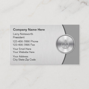 Cartes de visite informatiques