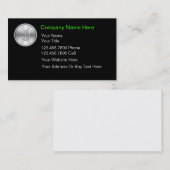 Cartes de visite informatiques (Devant / Derrière)
