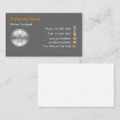 Cartes de visite informatiques (Devant / Derrière)