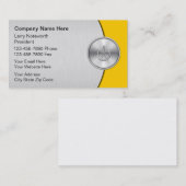 Cartes de visite informatiques (Devant / Derrière)