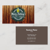 Cartes de visite italiens (Devant / Derrière)