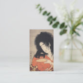 Cartes de visite japonais de coutume de l'art (Debout devant)