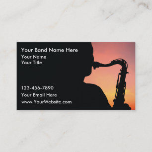 Cartes de visite Jazz