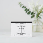 Cartes de visite juridiques (Debout devant)