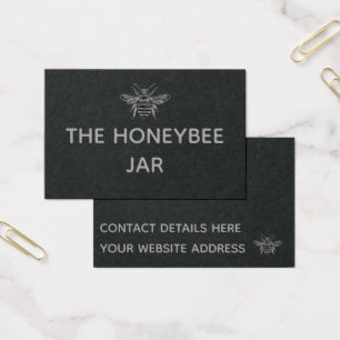 Cartes de visite - Le pot de l'abeille à miel
