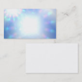 Cartes de visite légers psychiques d'abrégé sur (Devant / Derrière)