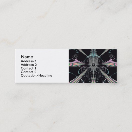 Cartes de visite Lights (Devant)
