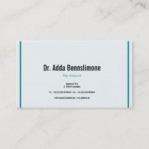 Cartes de visite Lines