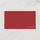Cartes de visite Lipstick (Dos)
