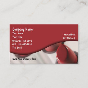 Cartes de visite Lipstick