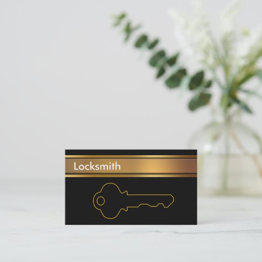 Cartes de visite Locksmith (Debout devant)