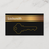 Cartes de visite Locksmith (Devant)