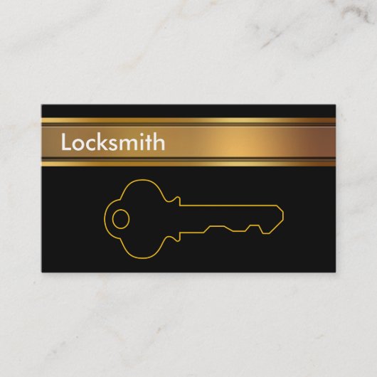 Cartes de visite Locksmith (Devant)