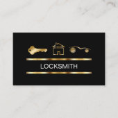 Cartes de visite Locksmith (Devant)