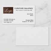 Cartes de visite Logo Bourgogne Classique (Devant / Derrière)