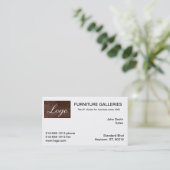 Cartes de visite Logo Bourgogne Classique (Debout devant)