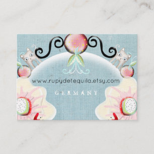 Cartes de visite Logo Chat