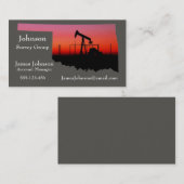 Cartes de visite l'Oklahoma d'huile et d'industrie (Devant / Derrière)