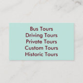 cartes de visite - LOUISIANA (Dos)