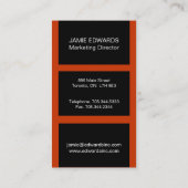 Cartes de visite luisants (Dos)