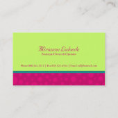 Cartes de visite lunatiques (Dos)