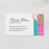 Cartes de visite lunatiques de biscuits (Dos)