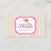 Cartes de visite lunatiques de biscuits (Devant)