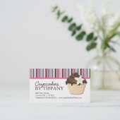 Cartes de visite lunatiques de boulangerie (Debout devant)