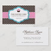 Cartes de visite lunatiques de boulangerie (Devant / Derrière)